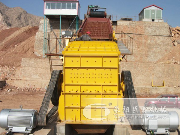 箱式破碎機客戶現場