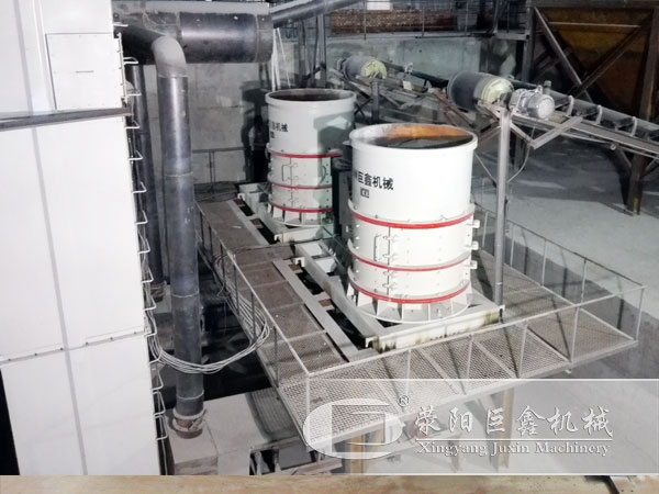 復合式制砂機客戶現場圖