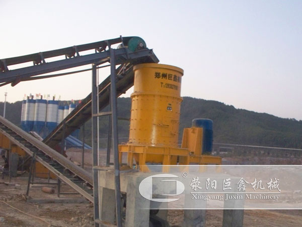 時產50噸河卵石制砂生產線